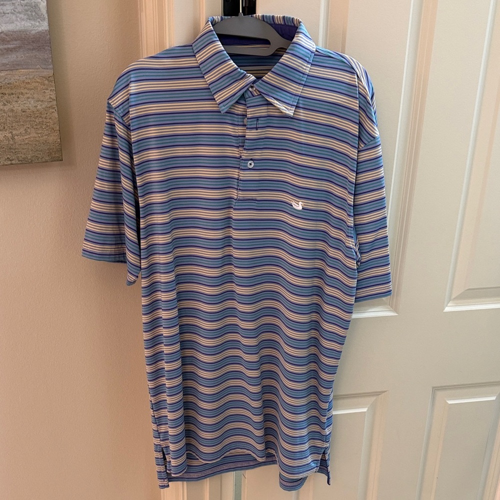 Southern Marsh Multicolor Striped Polo